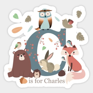 C is for...... personalised children’s gifts Sticker